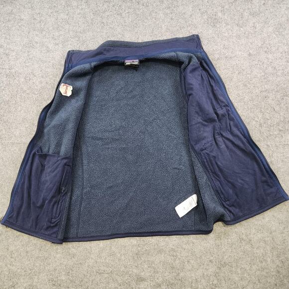 Patagonia Better Sweater Vest Mens Large Blue Fleece Full Zip Texas Tech Jacket - Picture 7 of 11